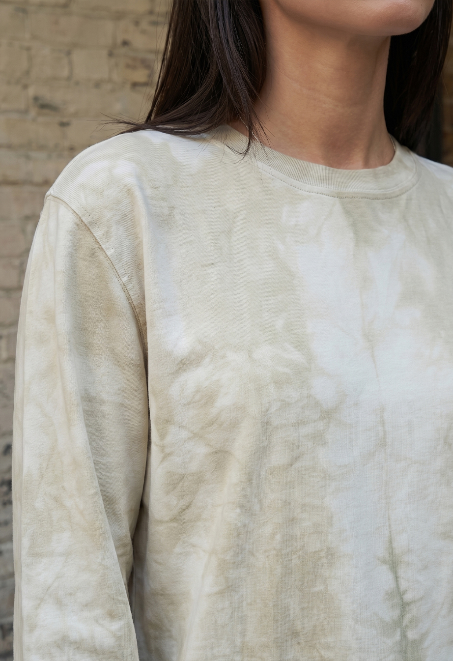 Longsleeve Staff hit light beige