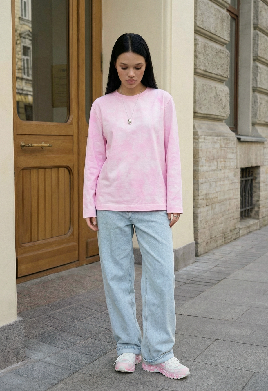 Longsleeve Staff hit pink