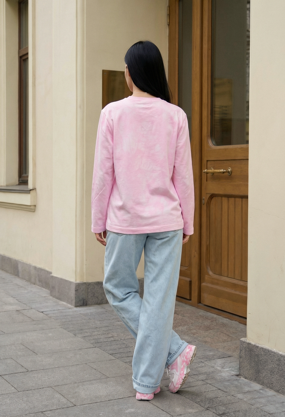 Longsleeve Staff hit pink