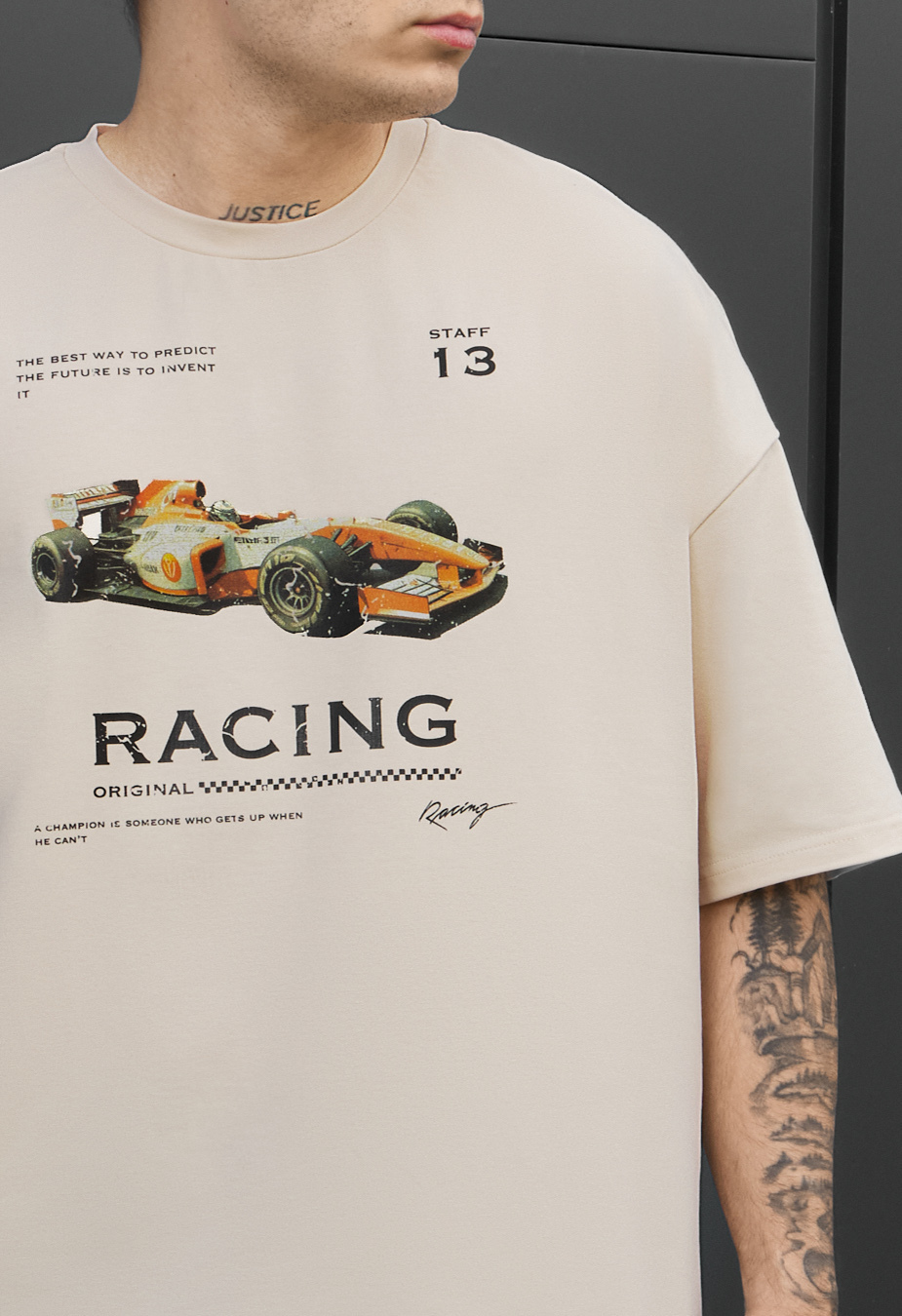 Koszulka Staff racing oversize