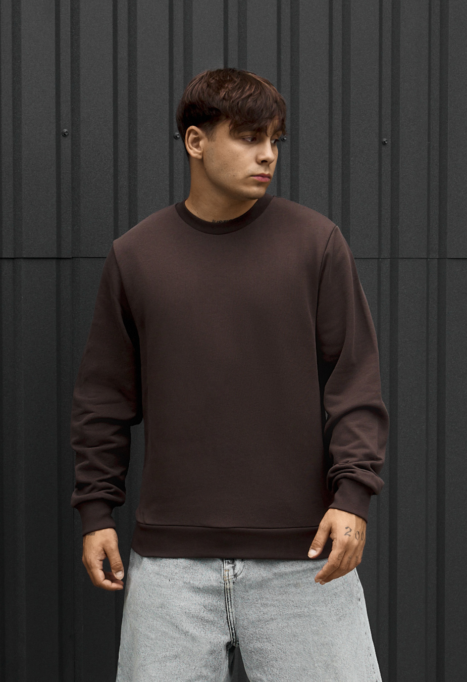 Bluza Staff over time brown
