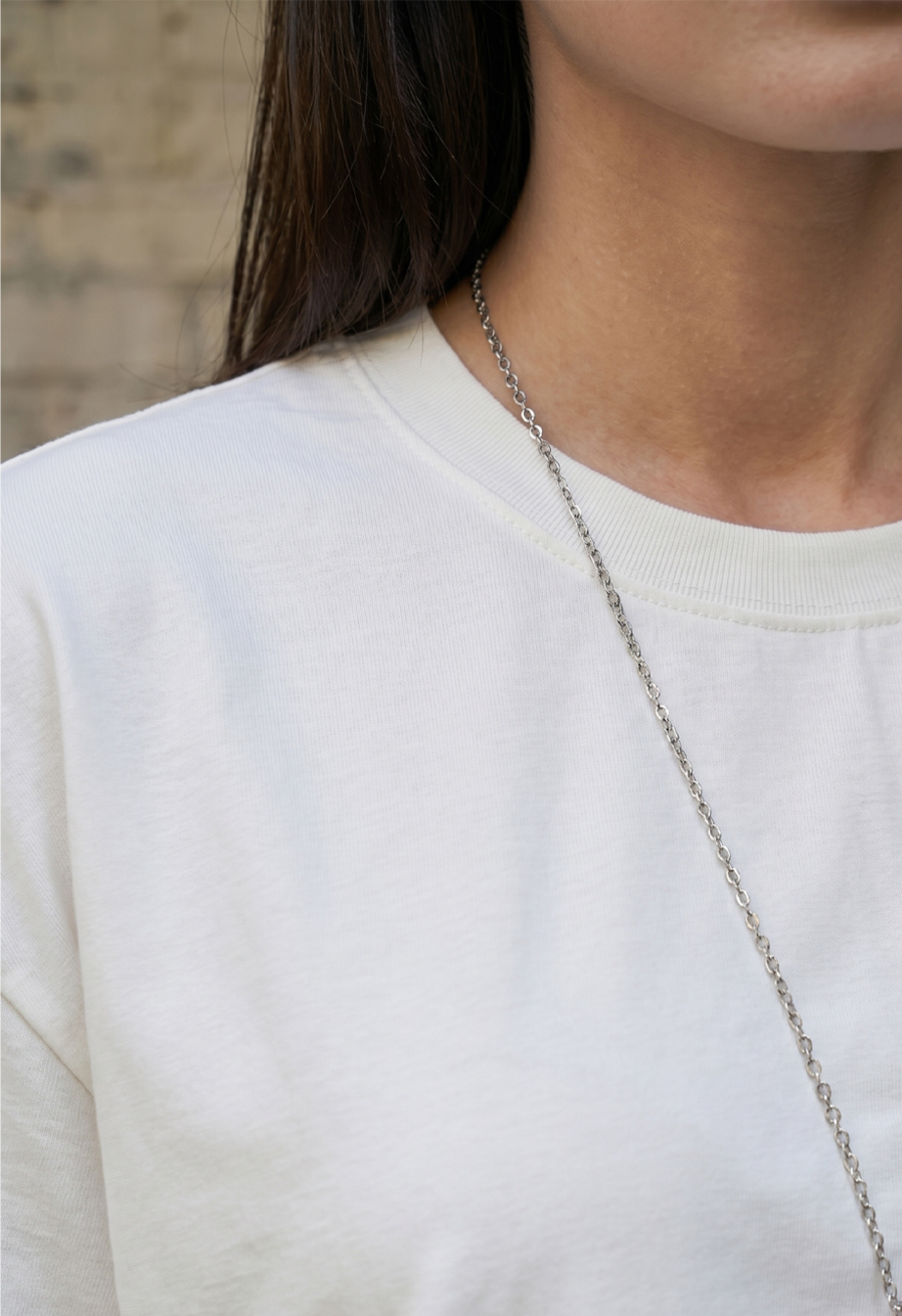 Koszulka Staff logo white oversize