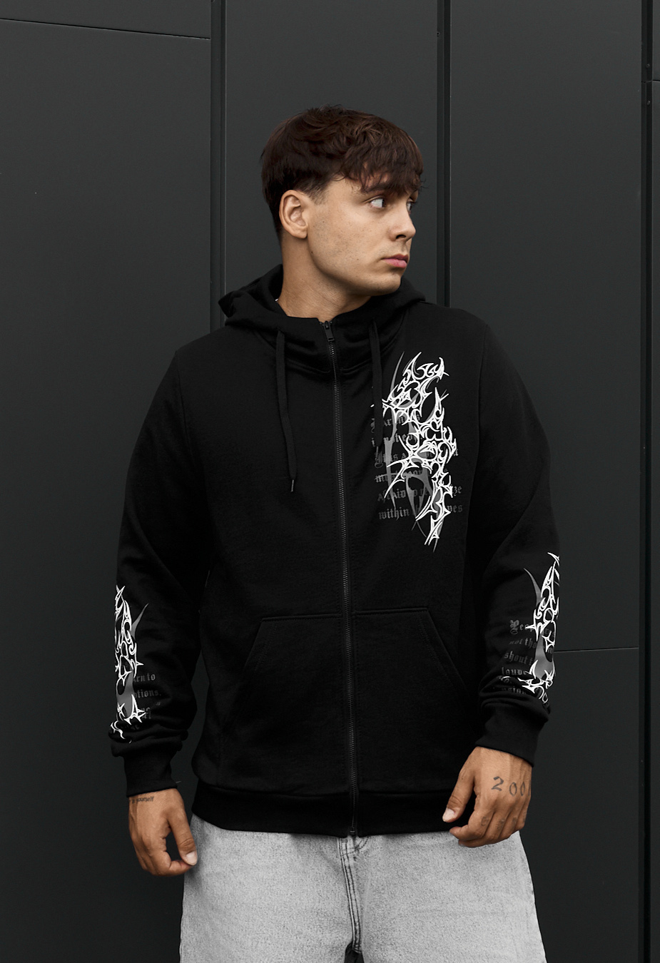 Bluza Staff di zip tribal reflective