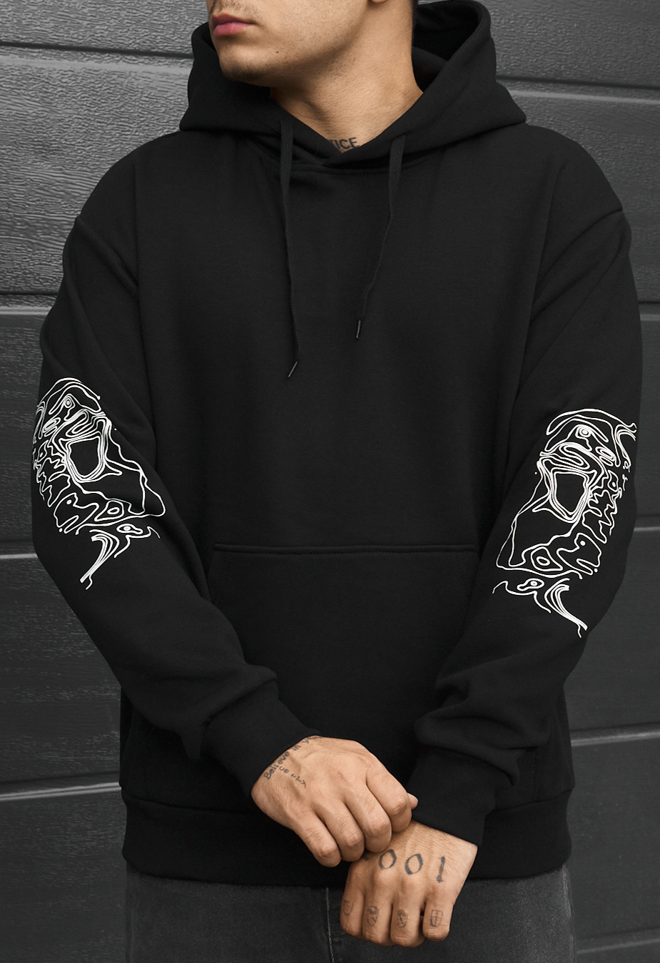 Bluza Staff x-rey oversize fleece