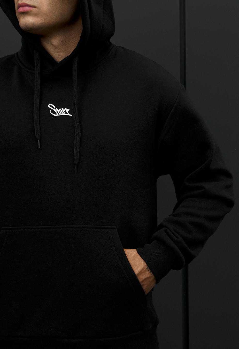 Bluza Staff logo & birds oversize fleece