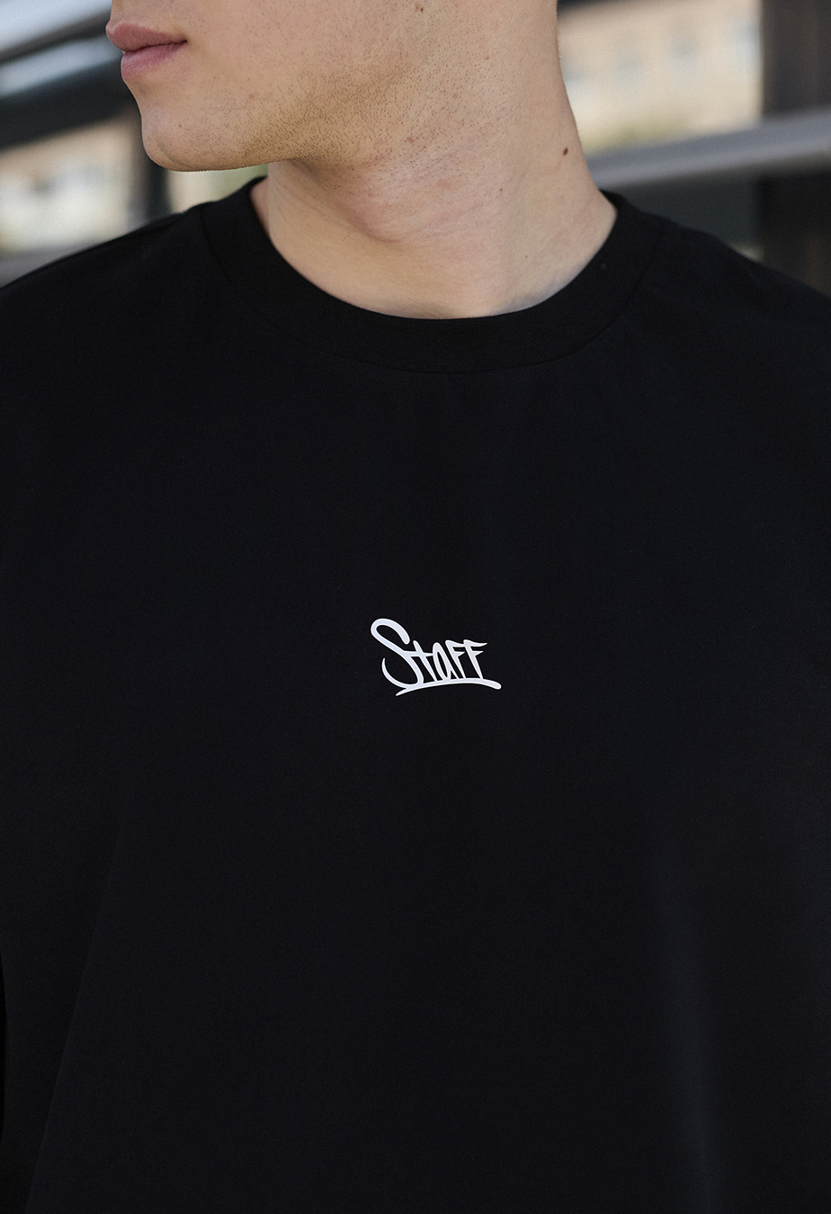 Koszulka Staff black logo oversize
