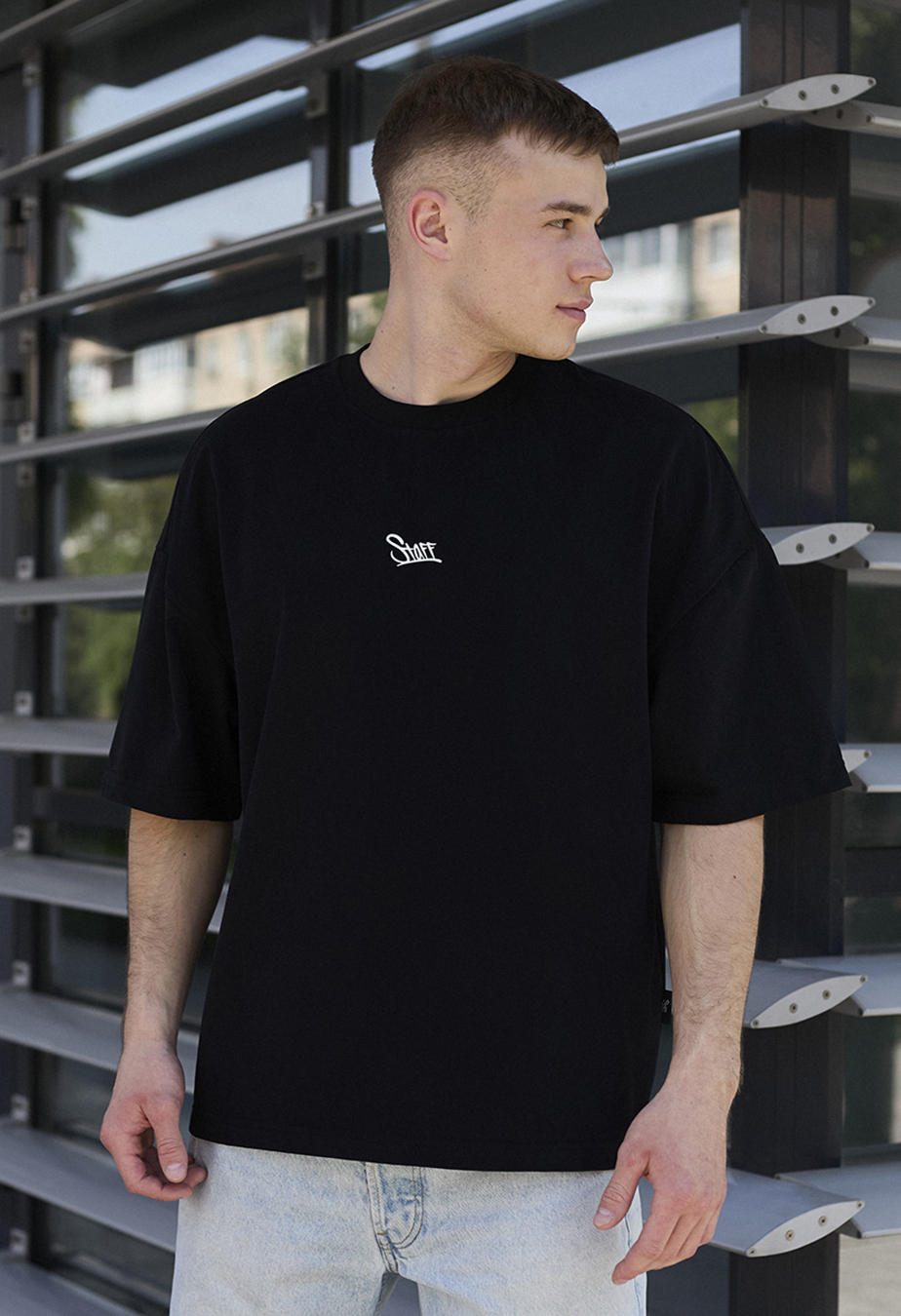 Koszulka Staff black logo oversize