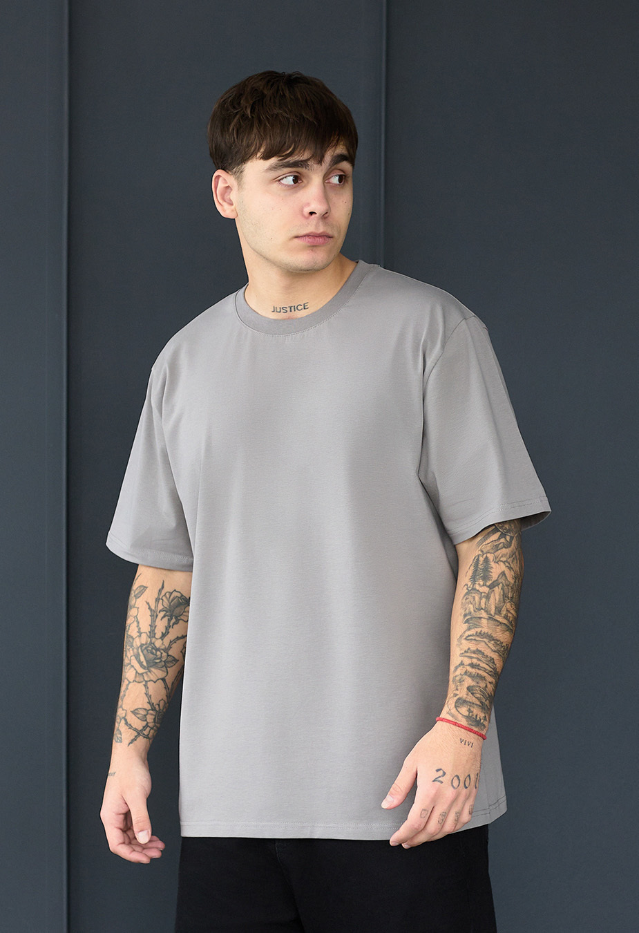 Koszulka Staff gray oversize