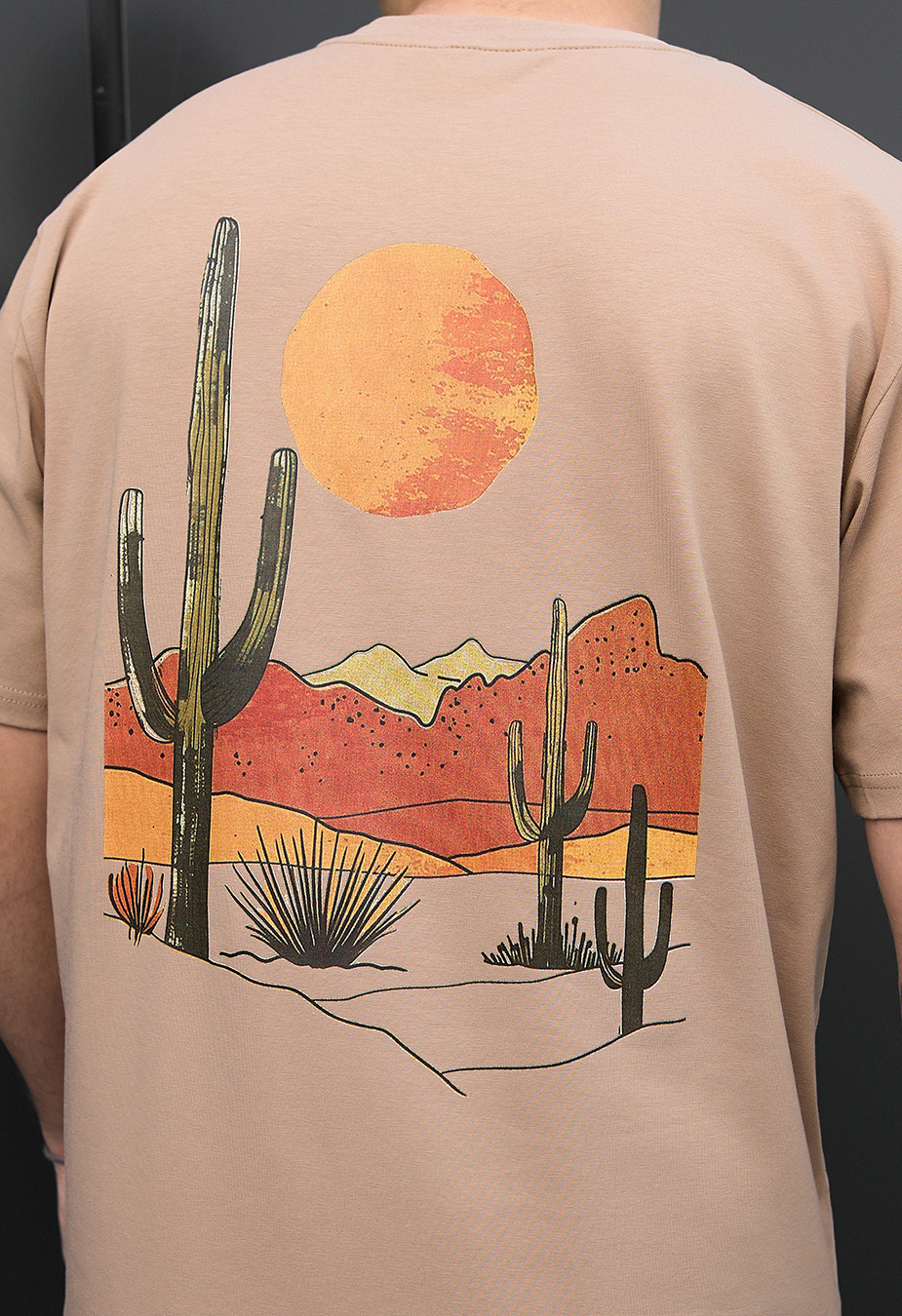 Koszulka Staff logo & cactus