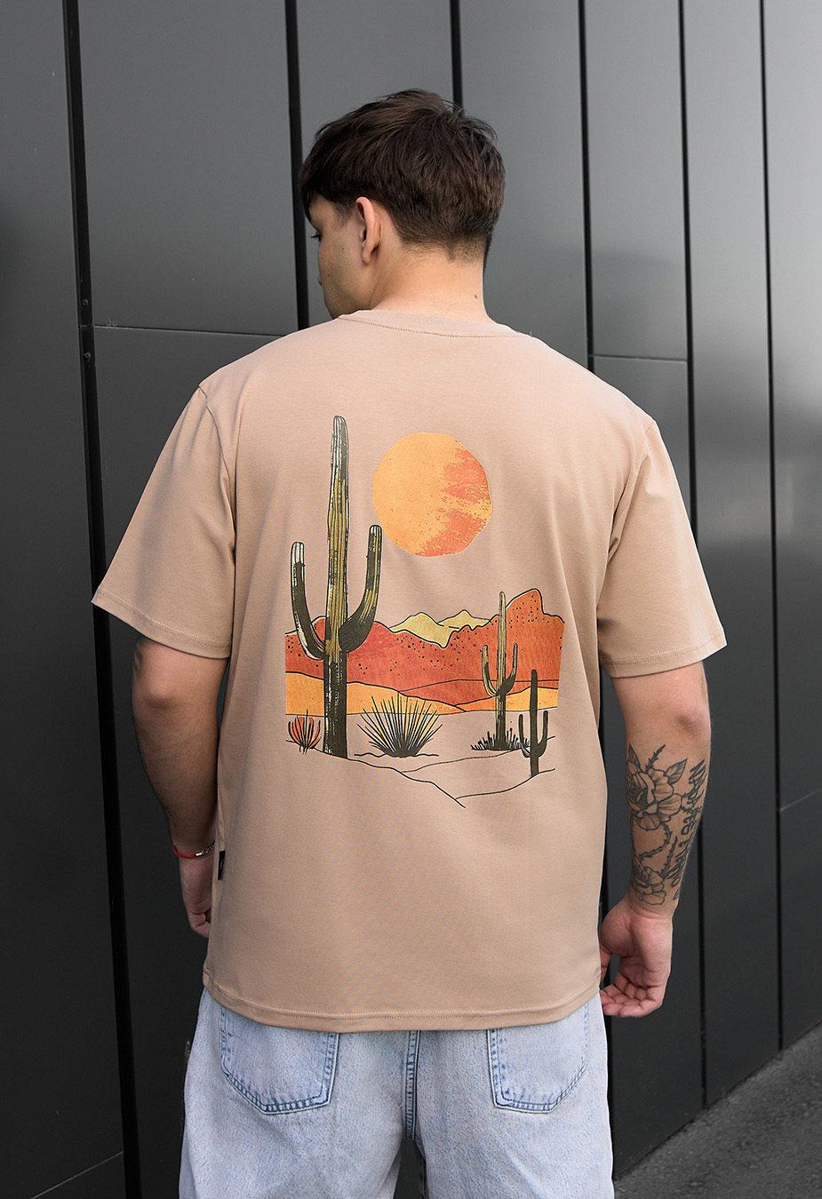 Koszulka Staff logo & cactus