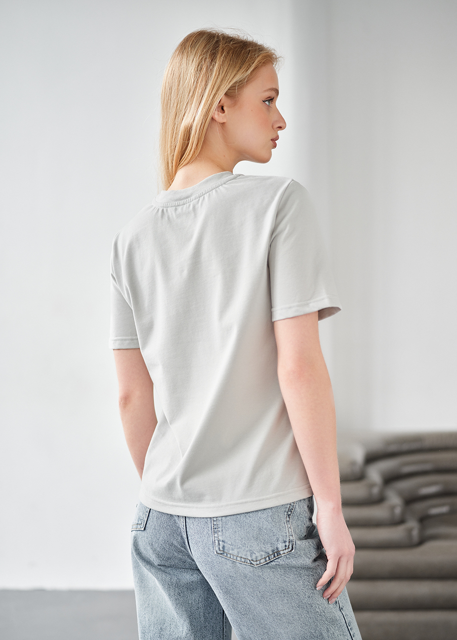 Koszulka Staff ant light gray