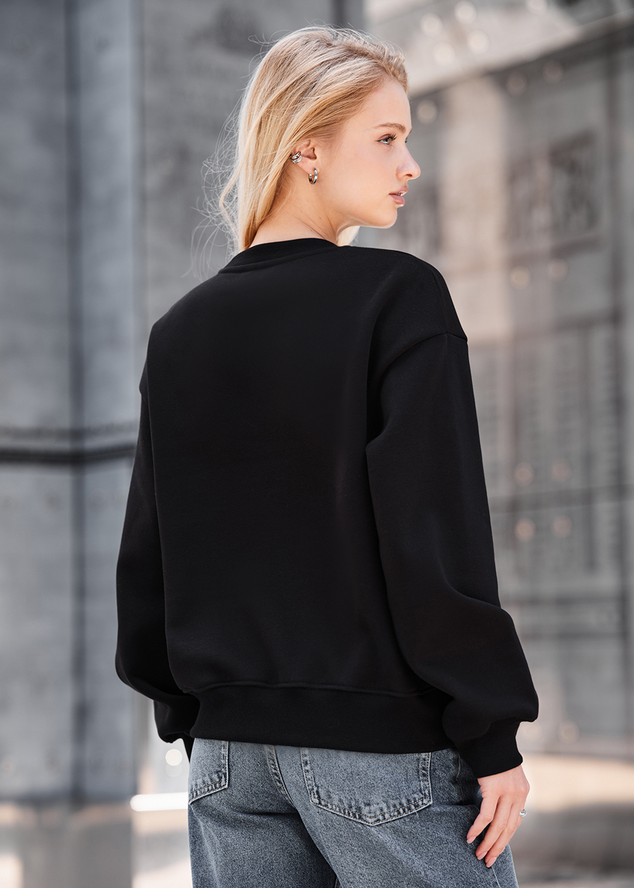 Bluza Staff s black oversize