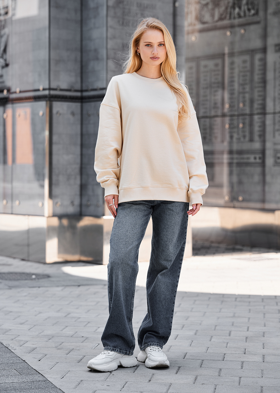 Bluza Staff s milk oversize