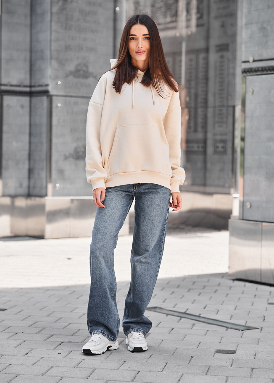 Bluza Staff amor oversize fleece