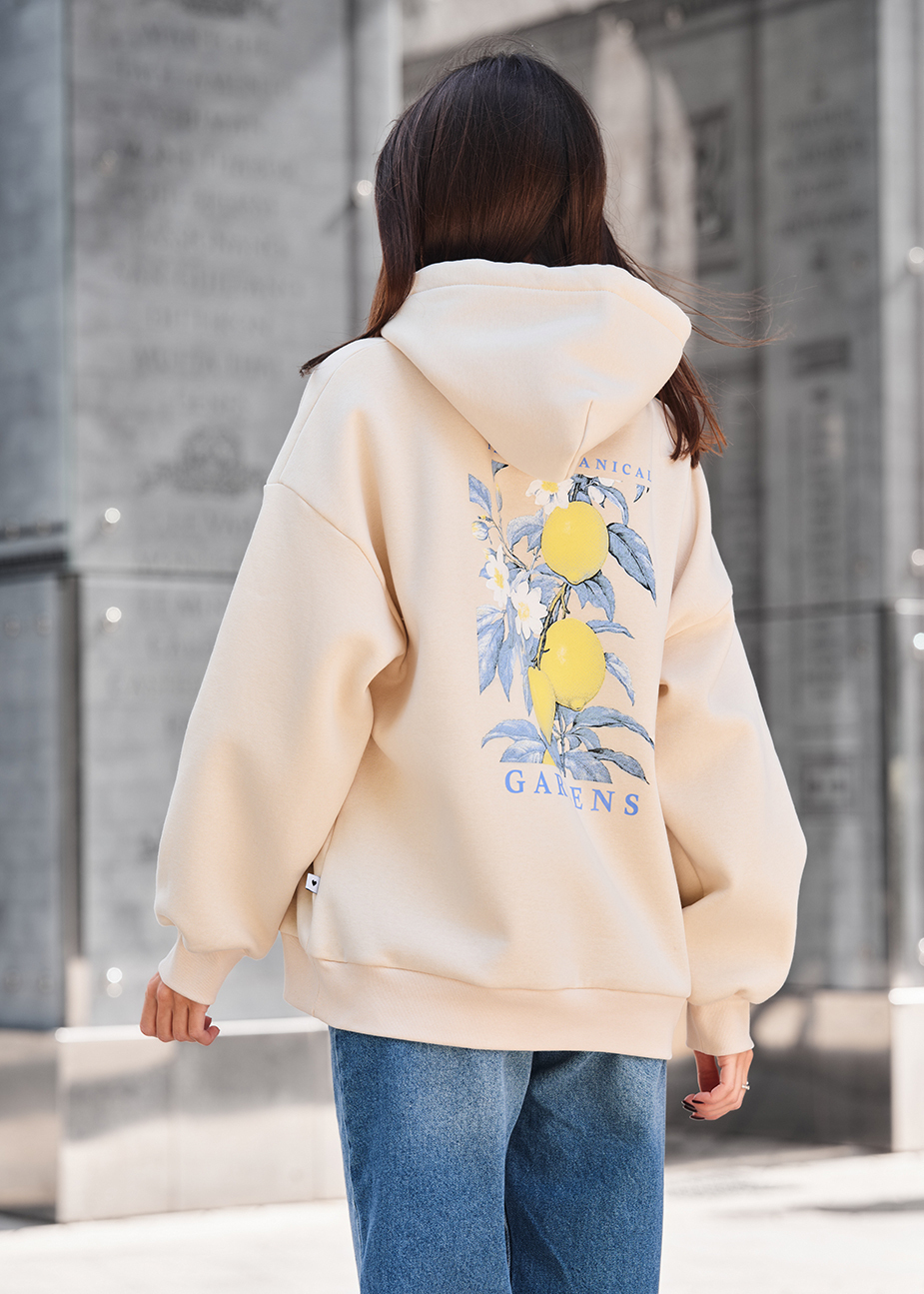 Bluza Staff gardens oversize fleece