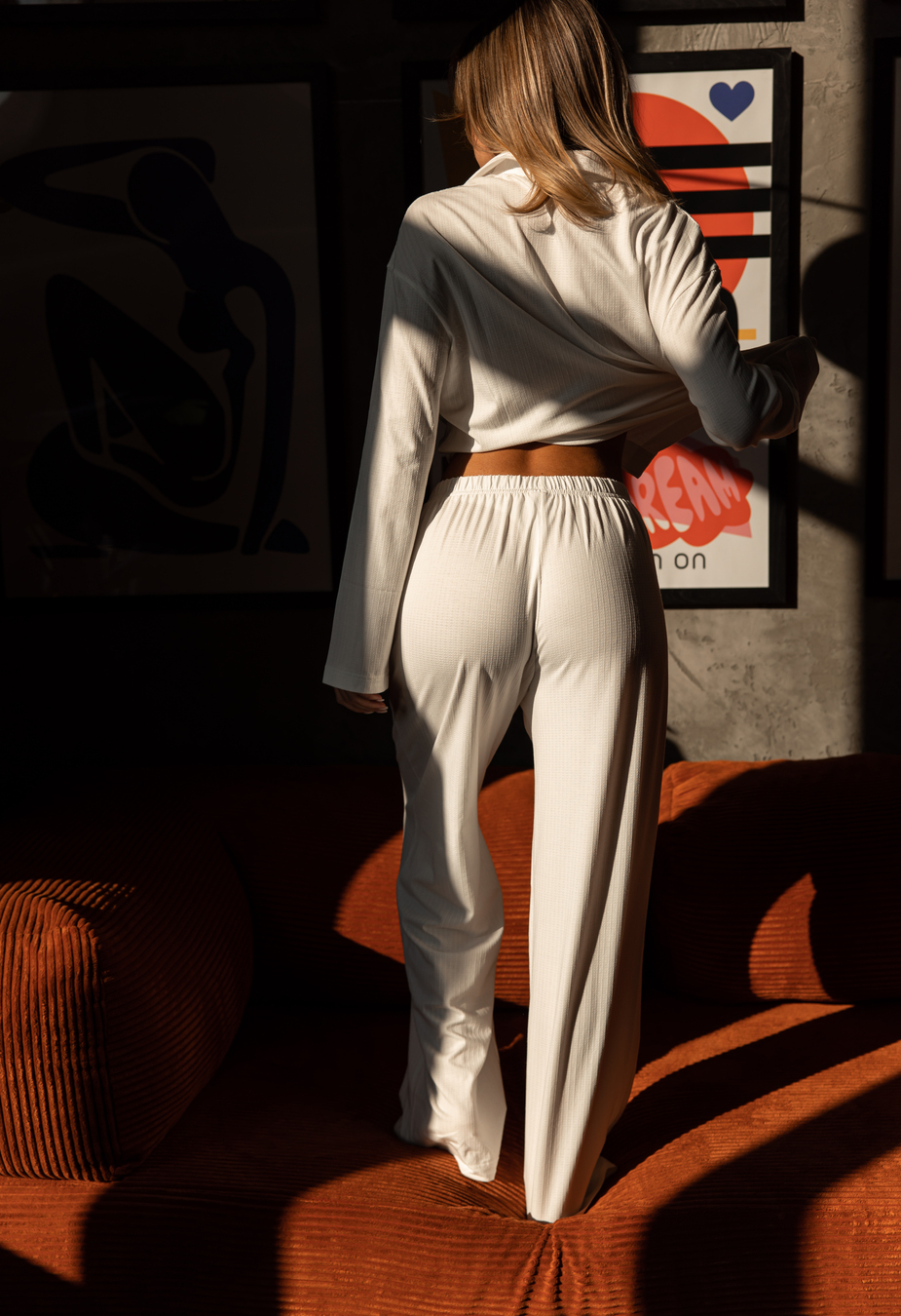 Piżama Staff sv white