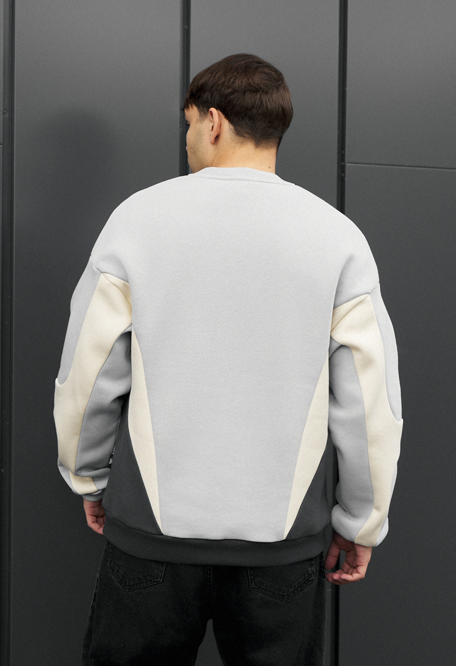 Bluza Staff mix2 oversize fleece