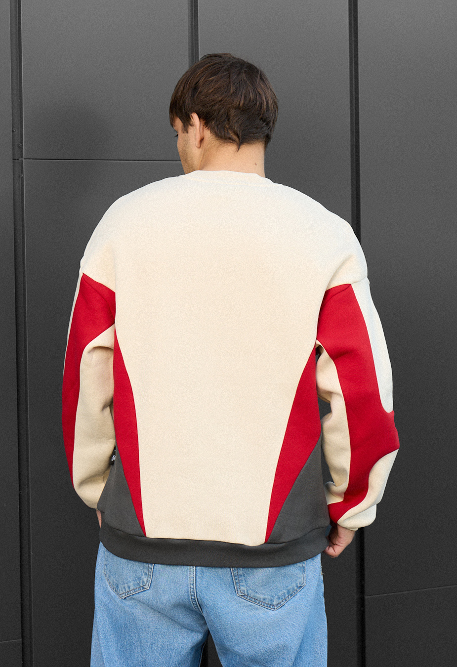 Bluza Staff mix oversize fleece