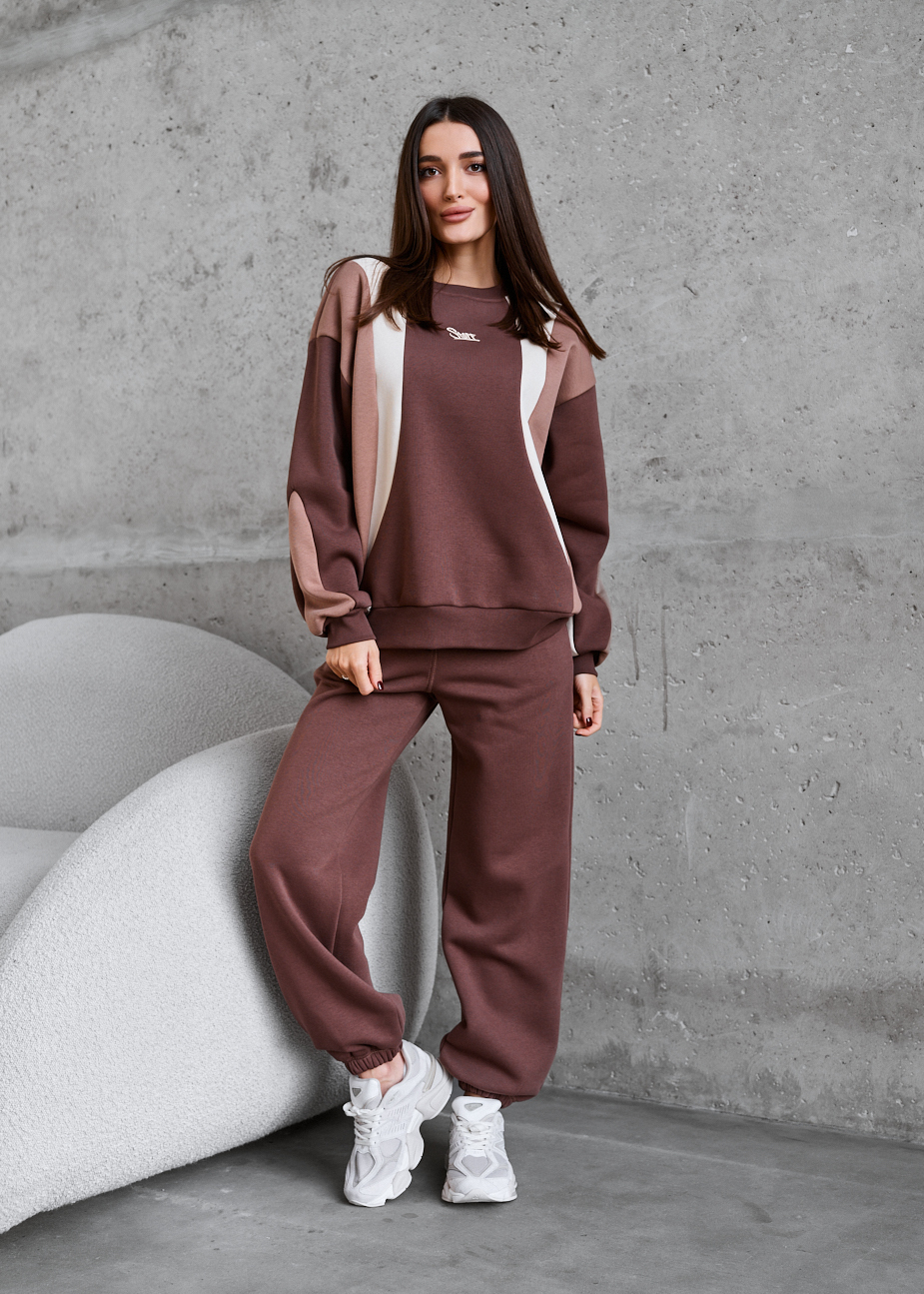 Bluza Staff st mix logo oversize fleece