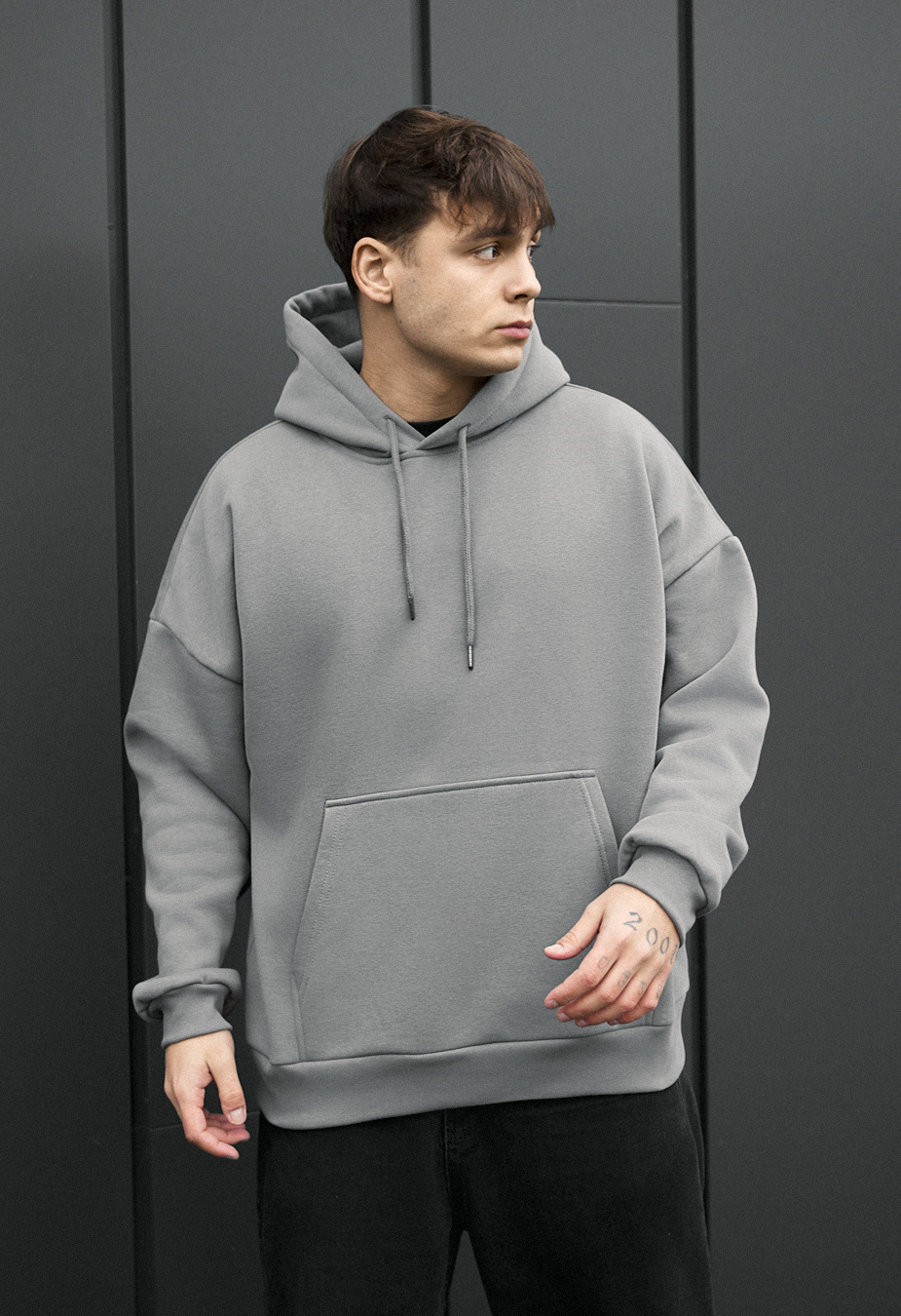 Bluza Staff find yourself oversize fleece