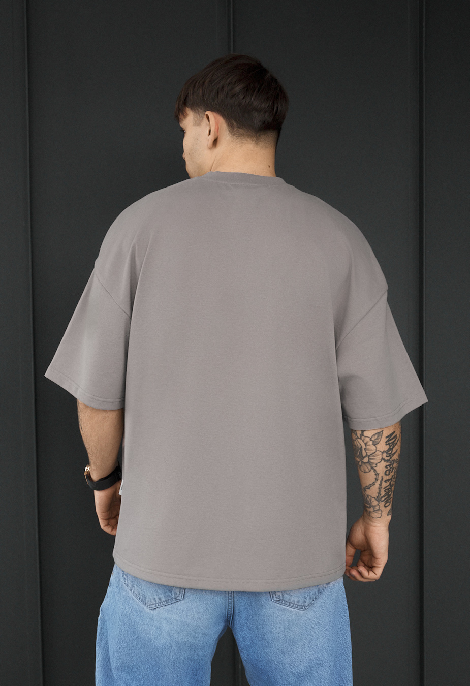 Koszulka Staff gray oversize
