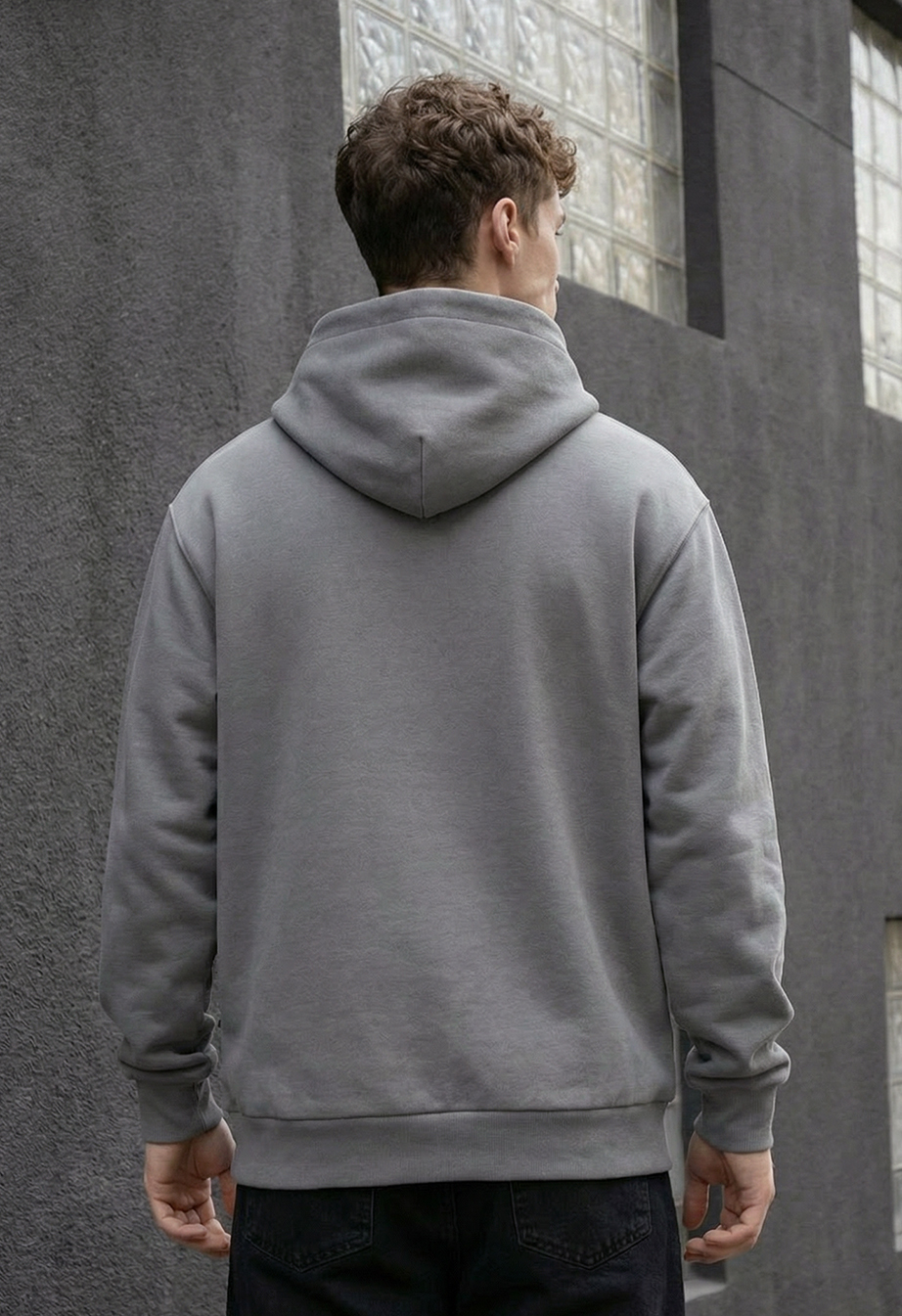 Bluza Staff logo gray oversize