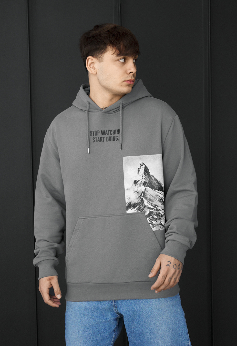 Bluza Staff start doing oversize