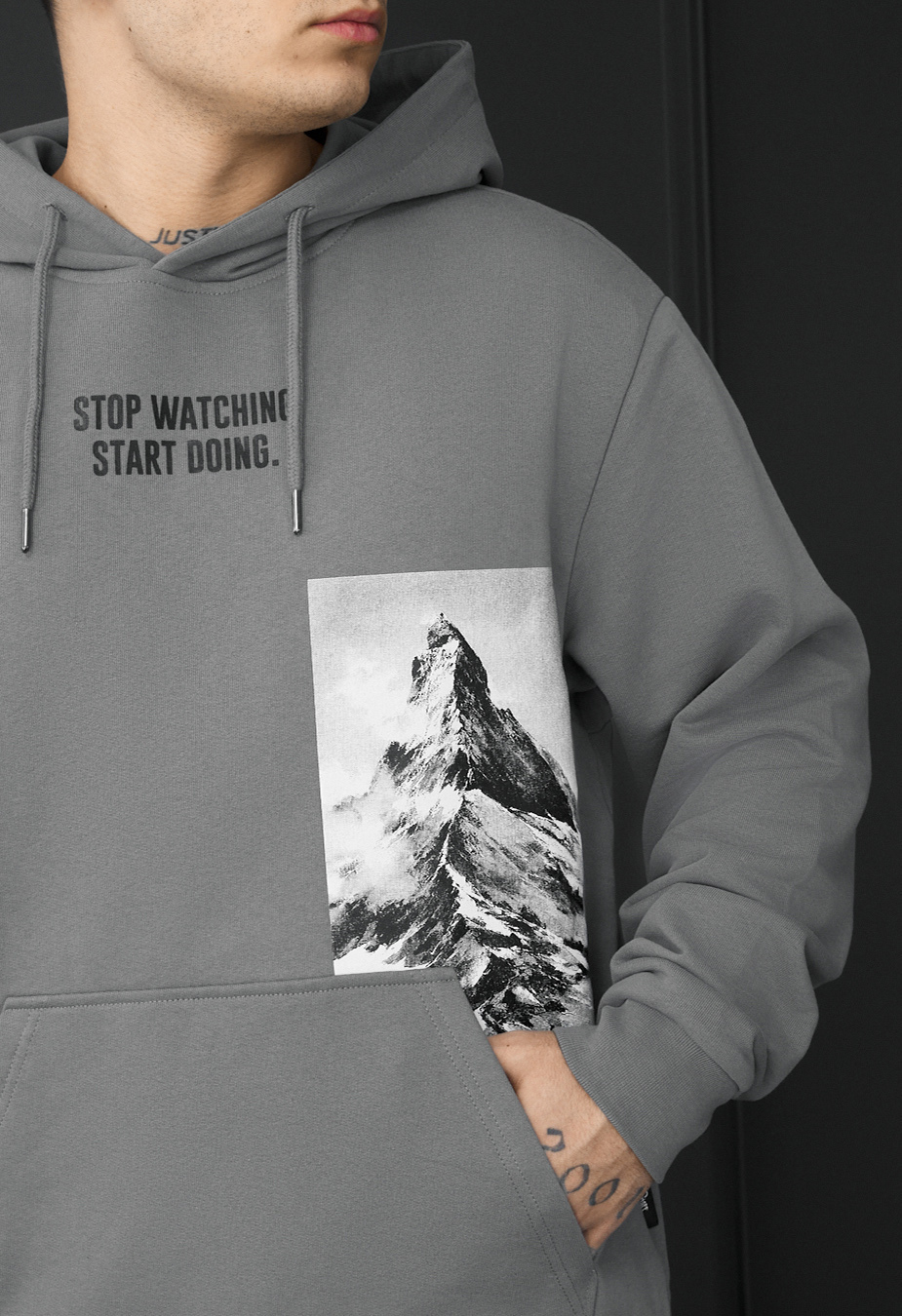 Bluza Staff start doing oversize