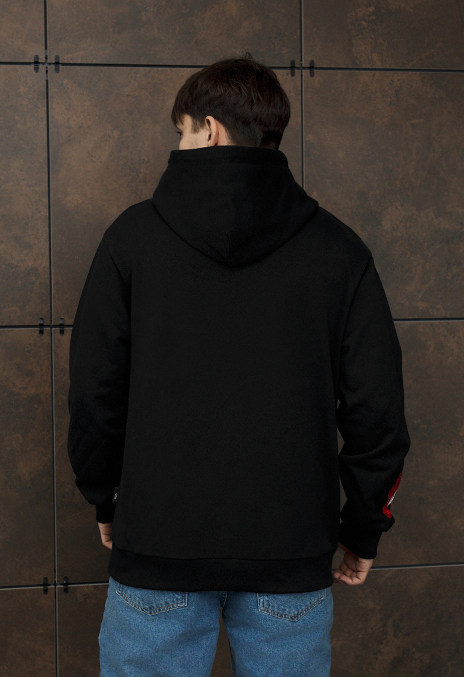 Bluza Staff logo & drago oversize