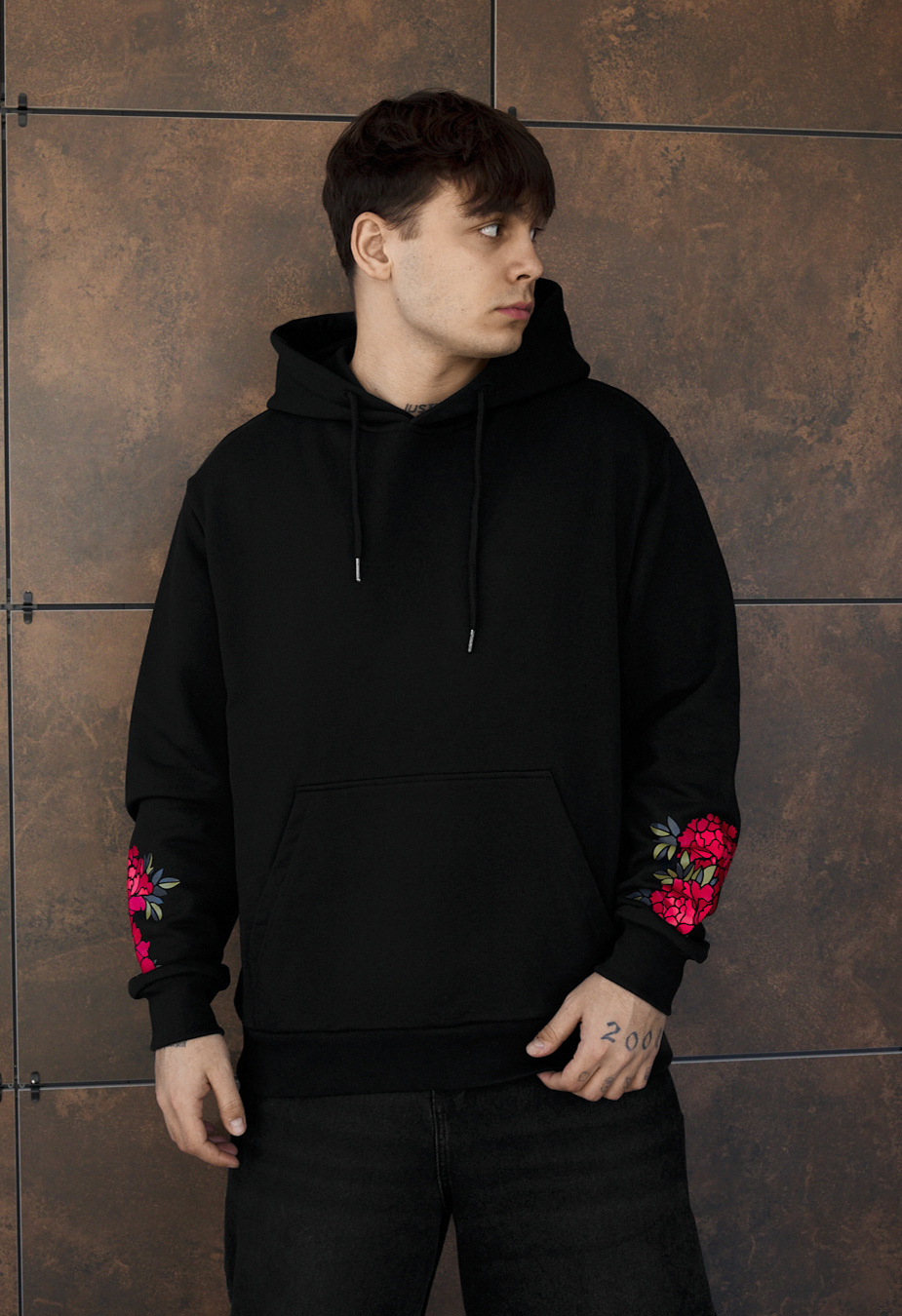 Bluza Staff stork & flowers oversize