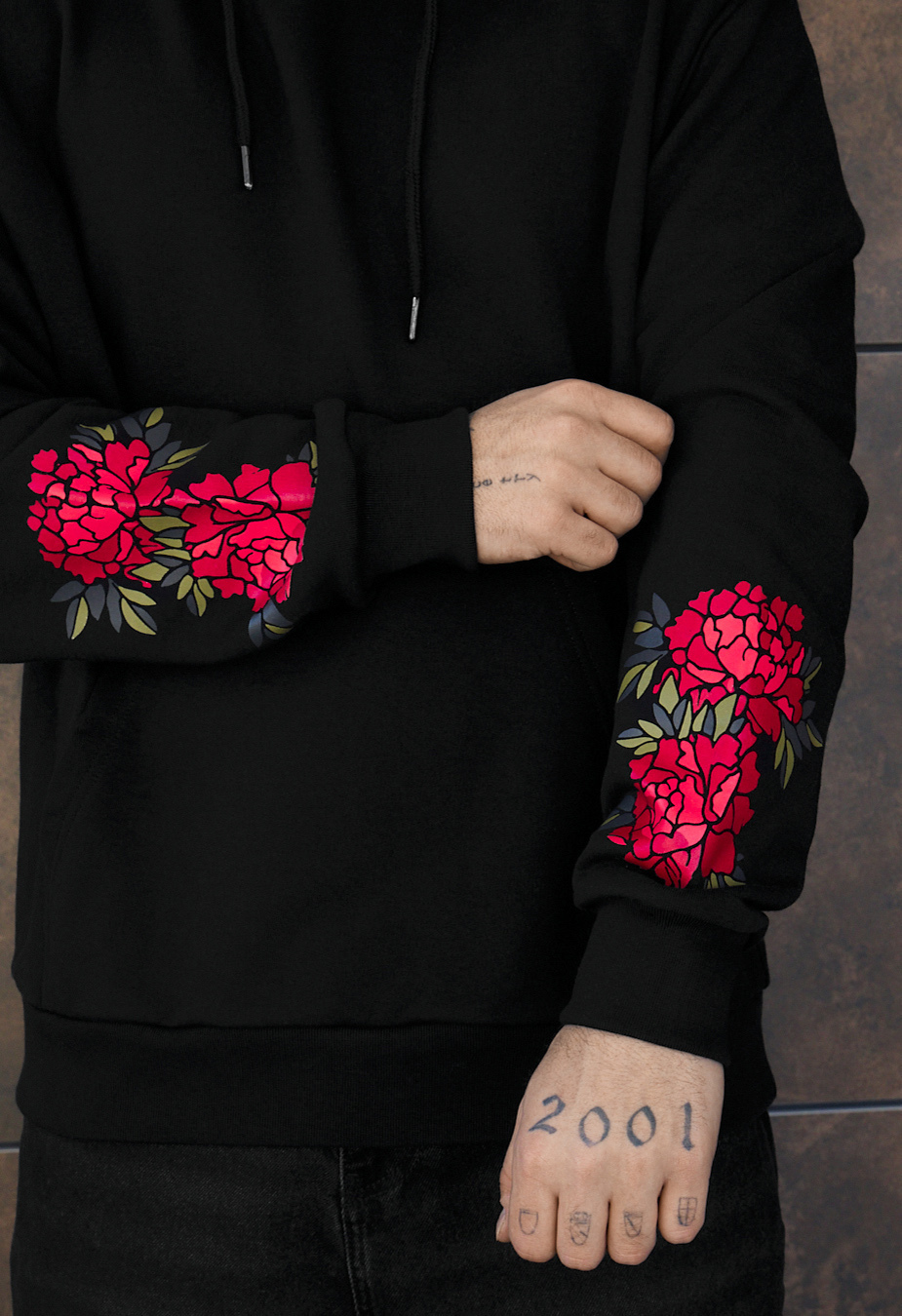 Bluza Staff stork & flowers oversize