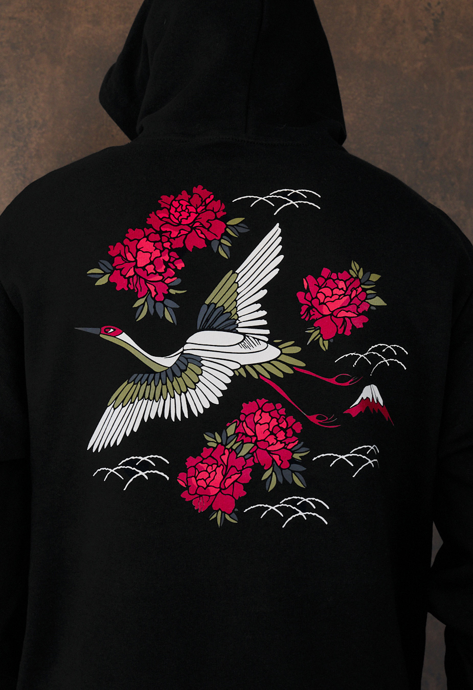 Bluza Staff stork & flowers oversize