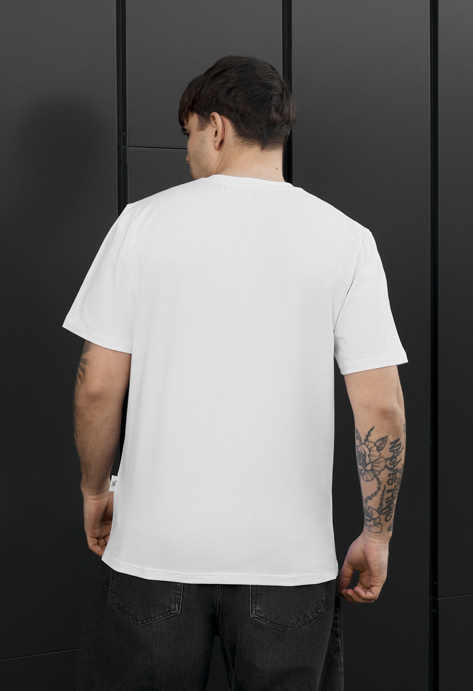 Koszulka Staff logo reflective white