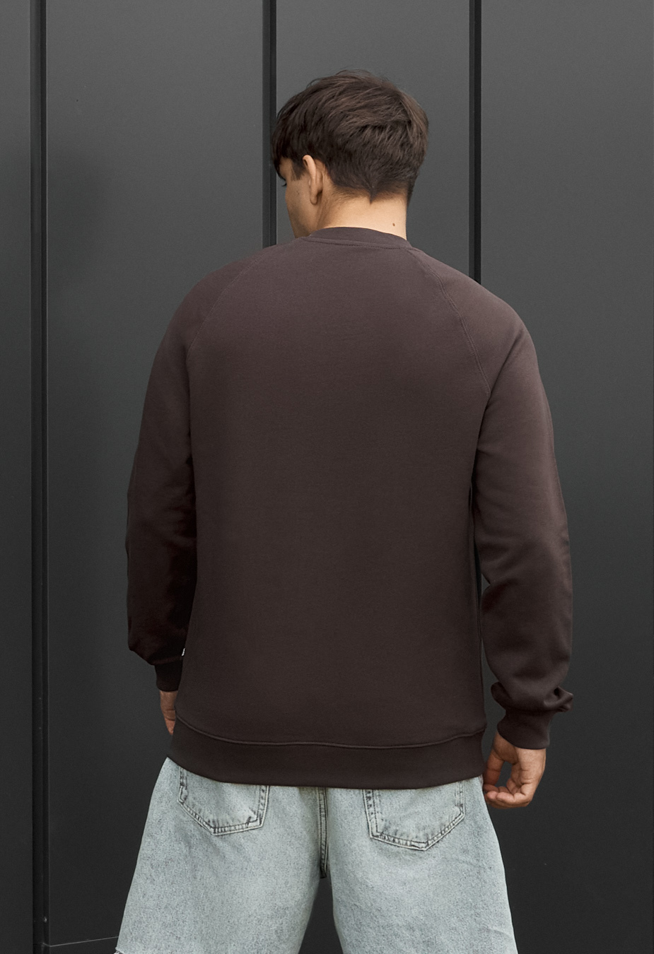 Bluza Staff brown logo