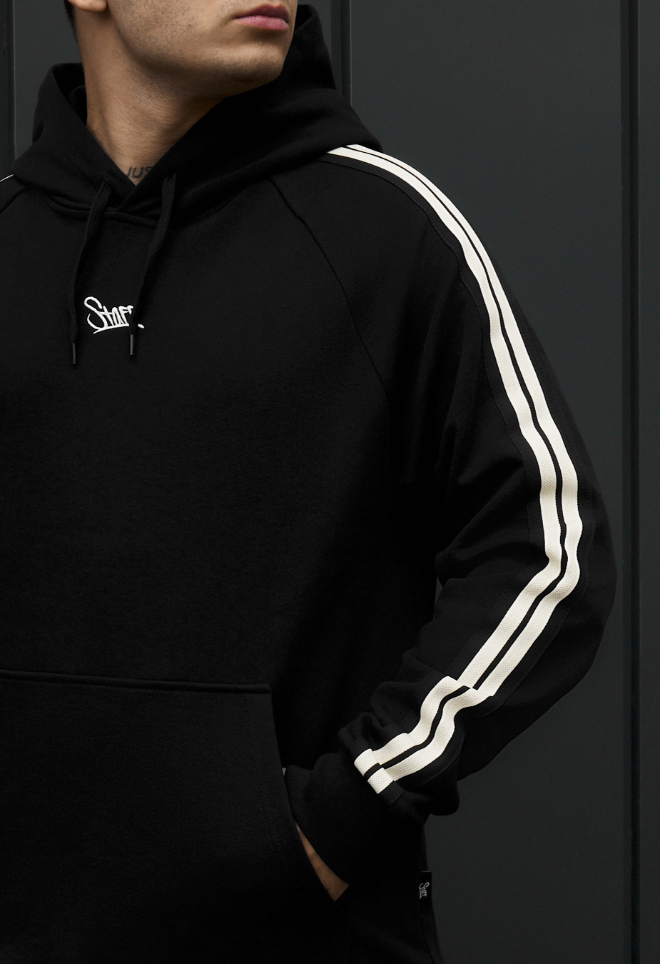 Bluza Staff lampas & logo black