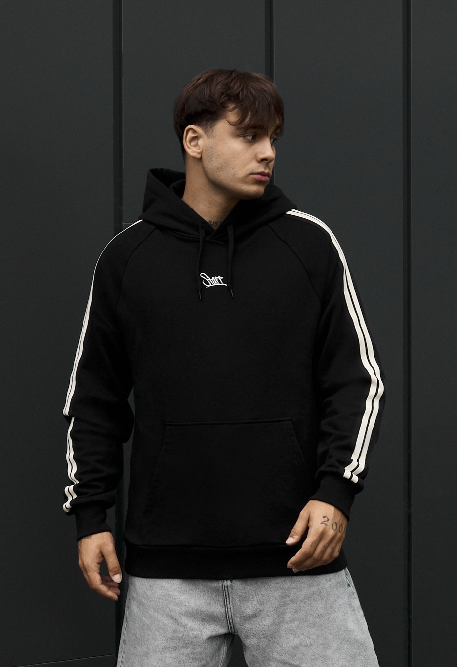 Bluza Staff lampas & logo black
