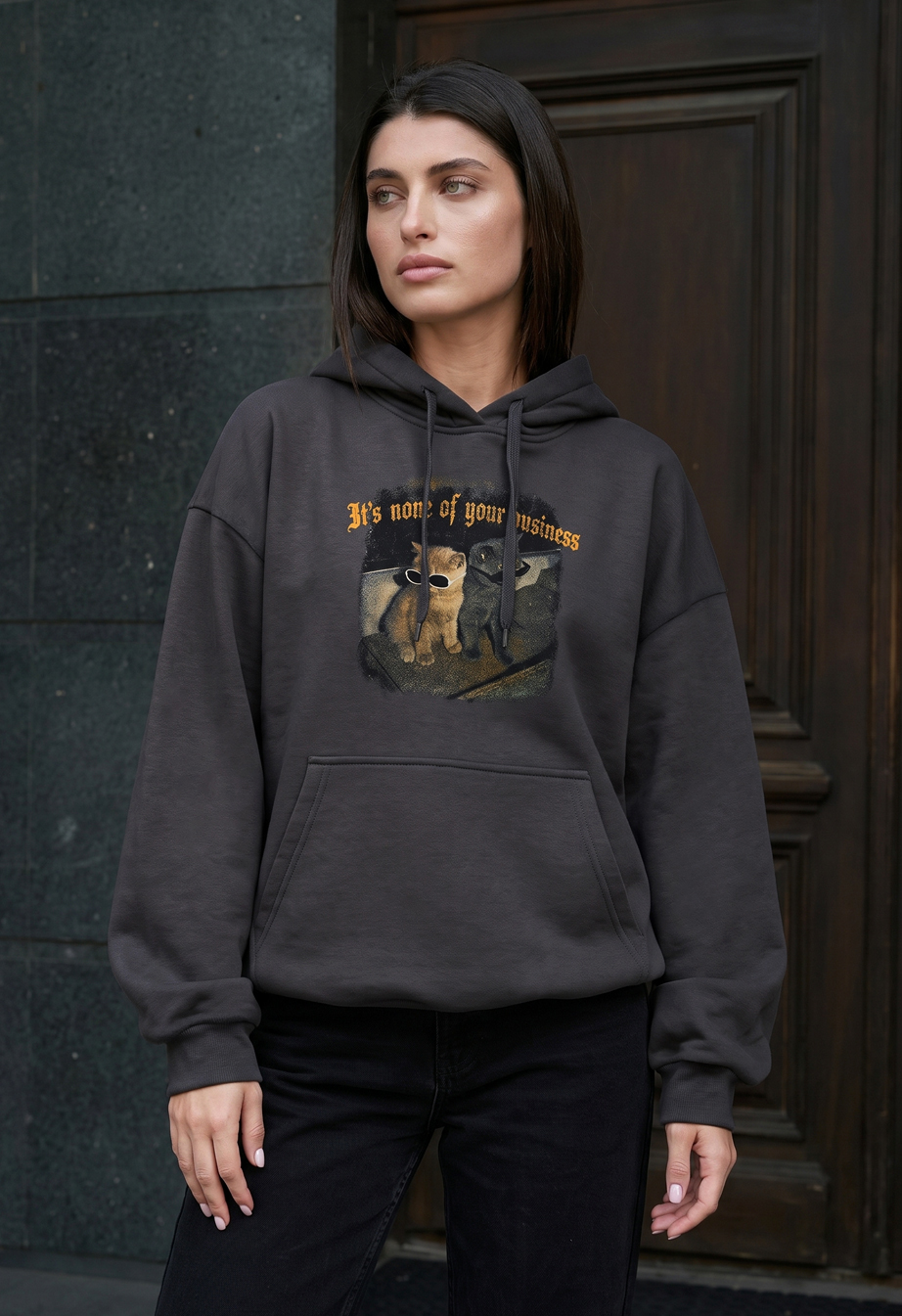Bluza Staff business oversize fleece
