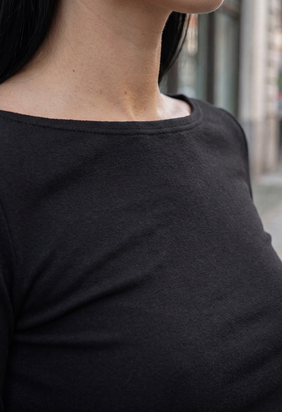 Longsleeve Staff hom black