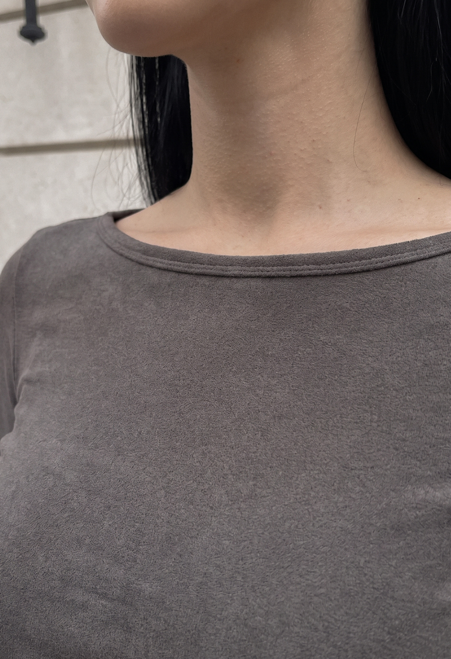 Longsleeve Staff hom dark light olive