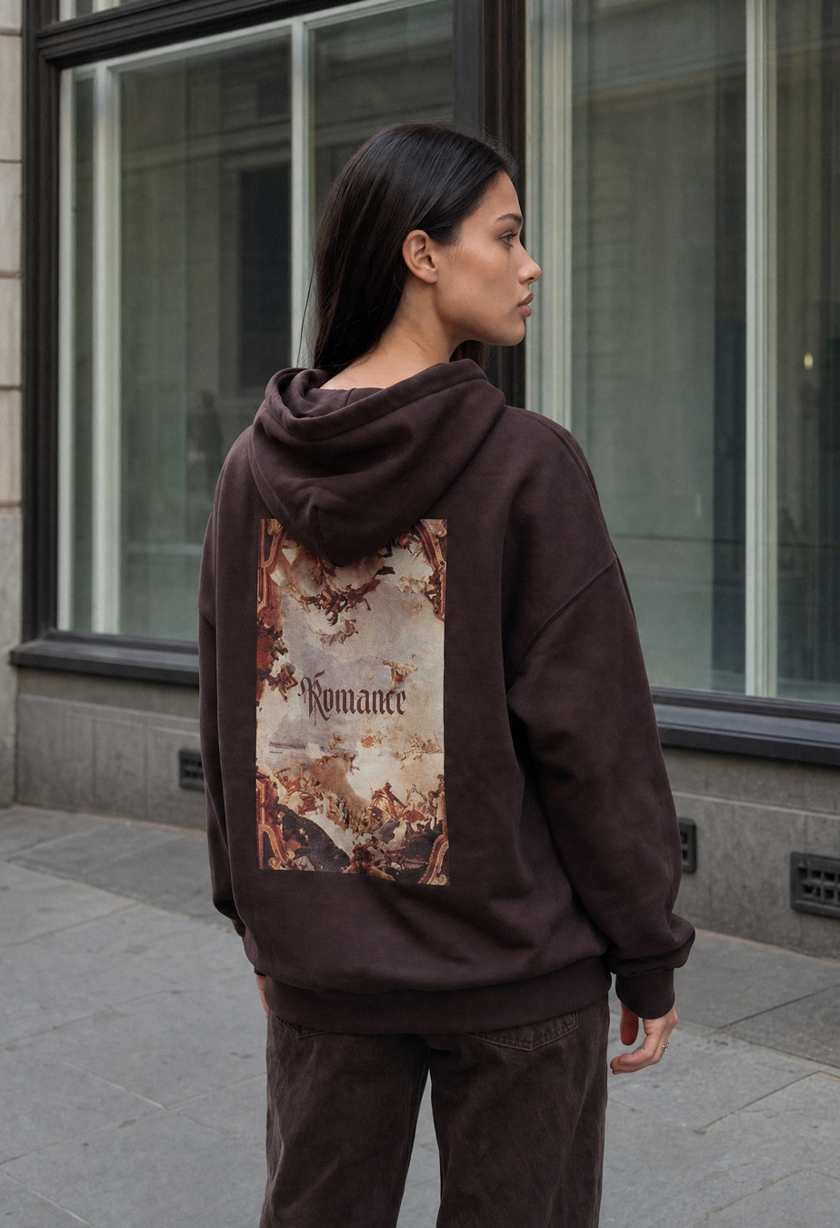 Bluza Staff romance oversize fleece