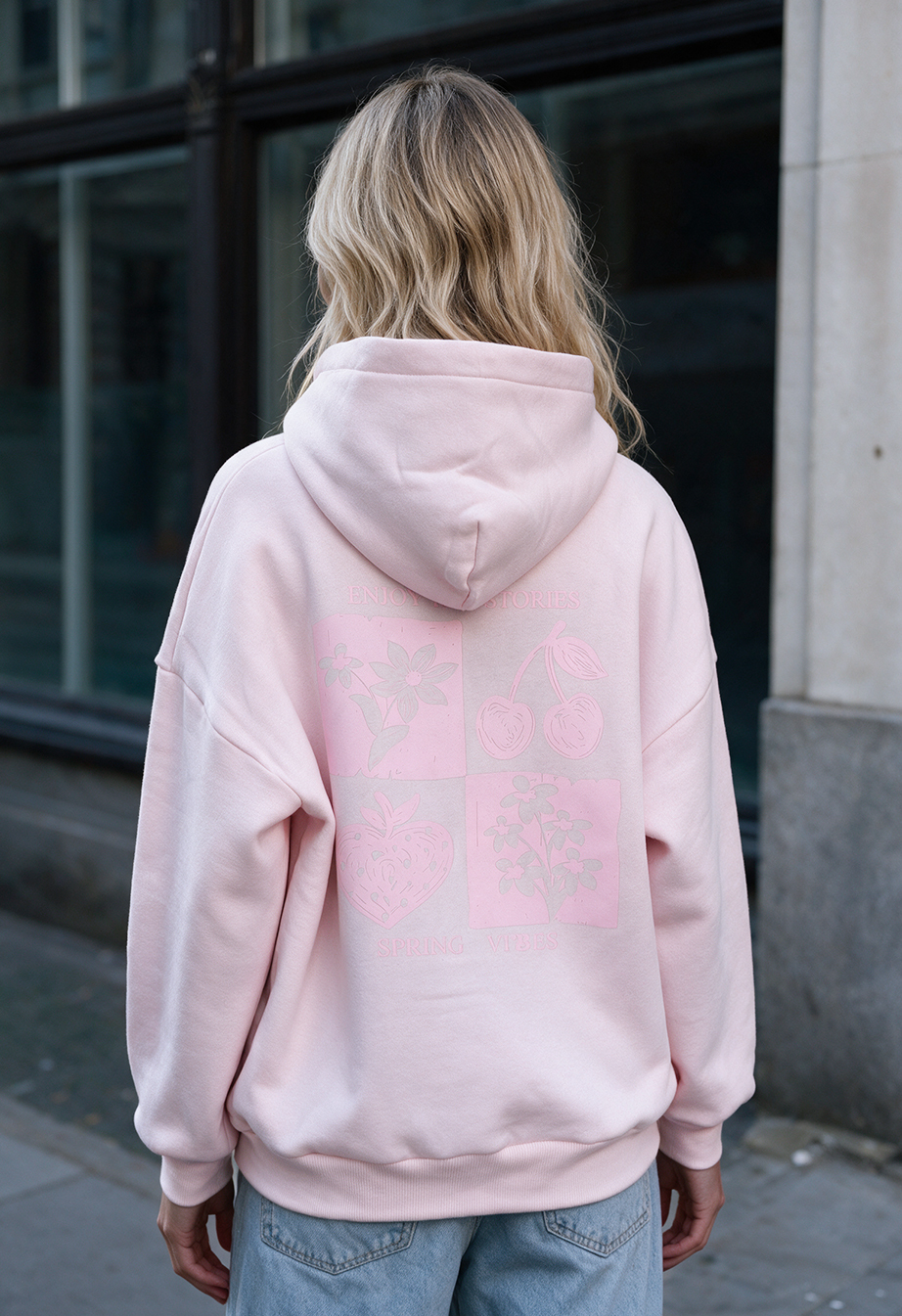 Bluza Staff spring oversize fleece
