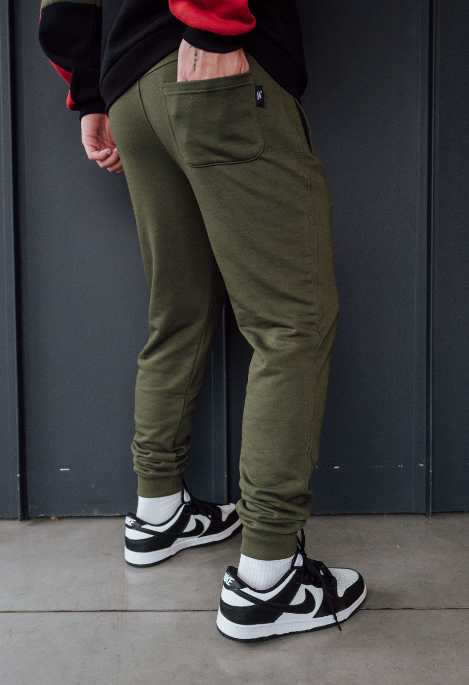 Spodnie dresowe Staff basic khaki