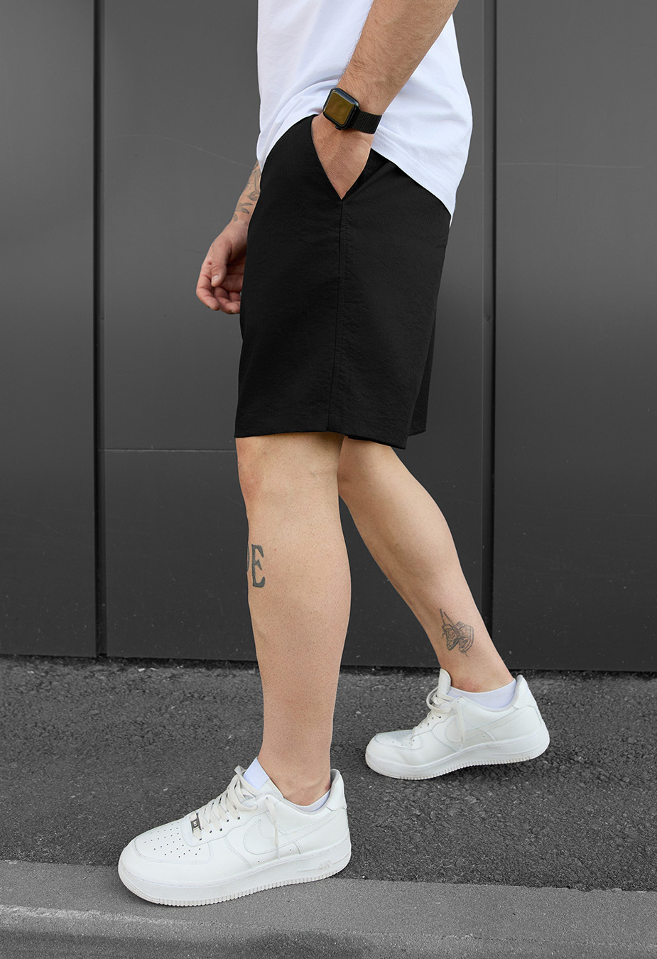 Spodenki chinos Staff wil black
