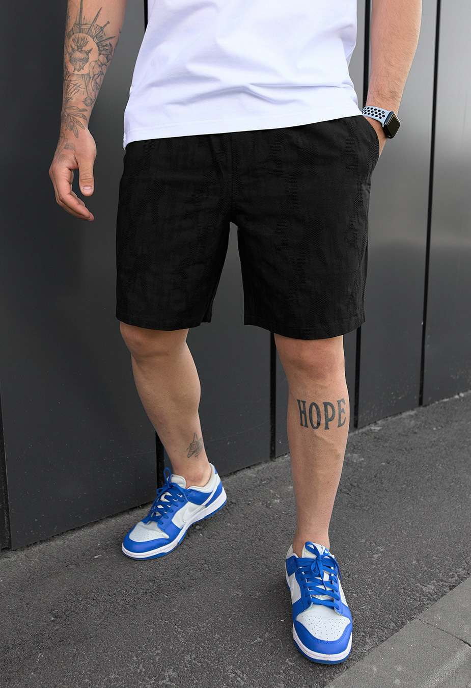 Spodenki Staff ac black