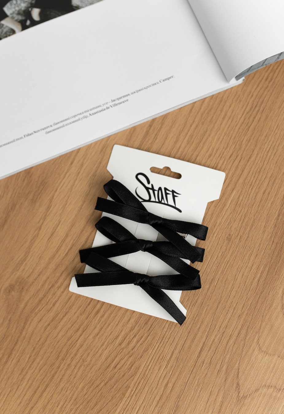 Spinka Staff black (3 szt.)