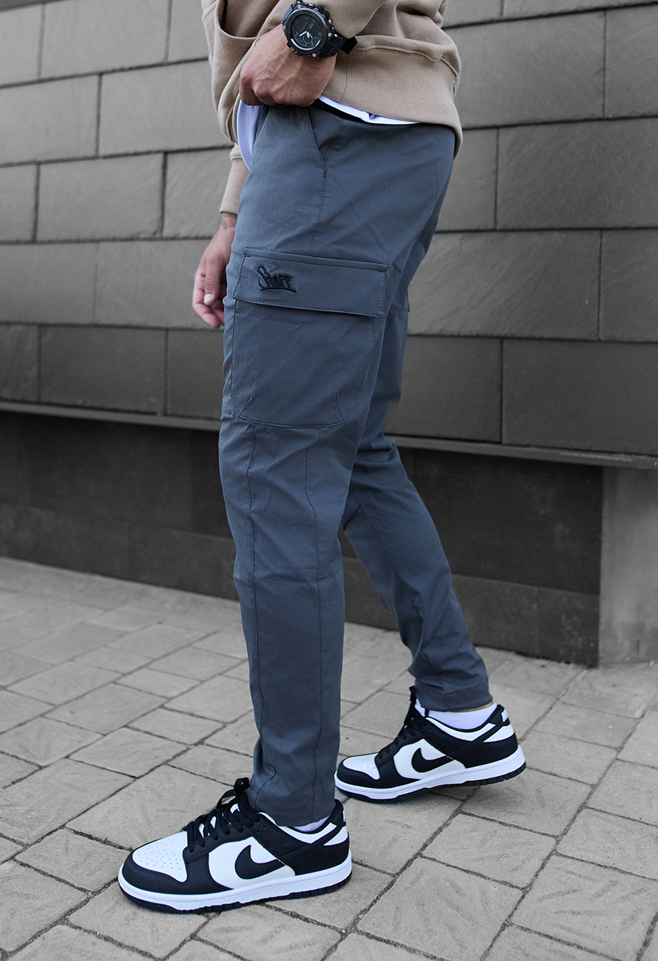 Spodnie Staff cargo copp gray