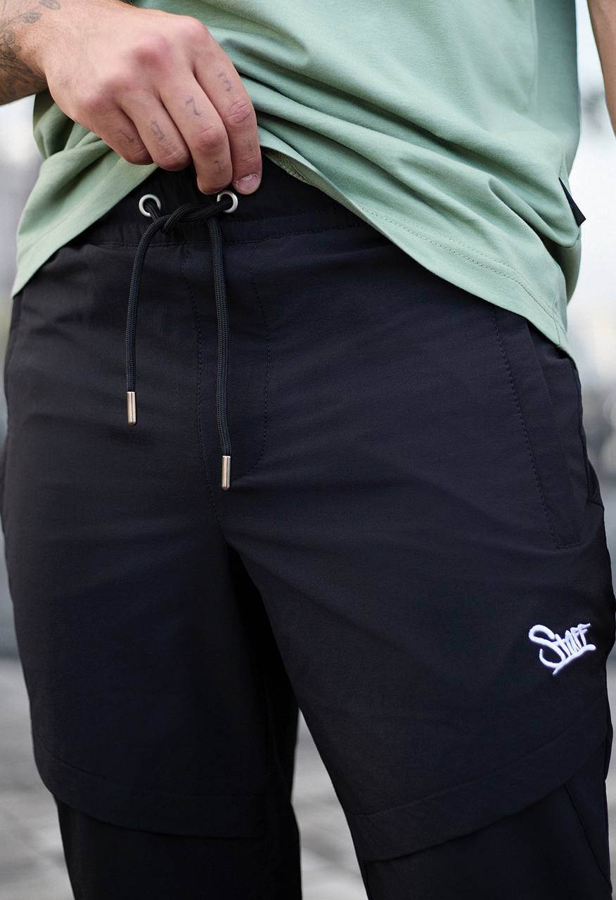 Joggery Staff spandex di black