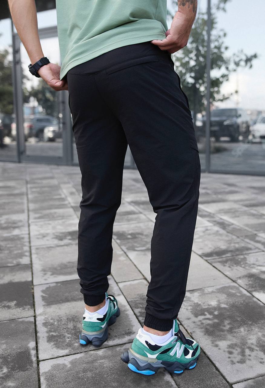 Joggery Staff spandex di black