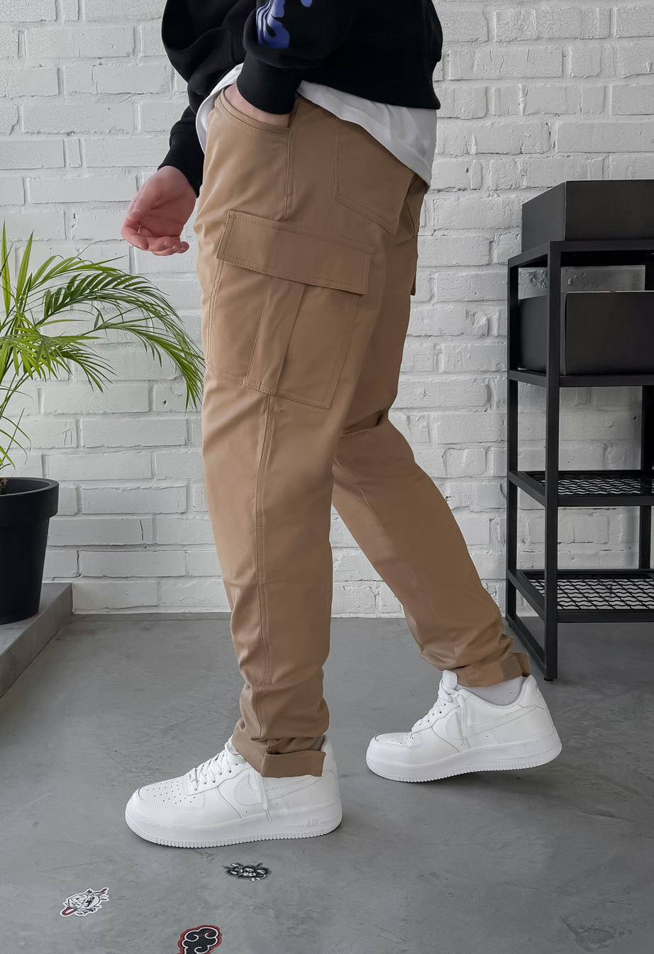 Spodnie Staff cargo beige TS