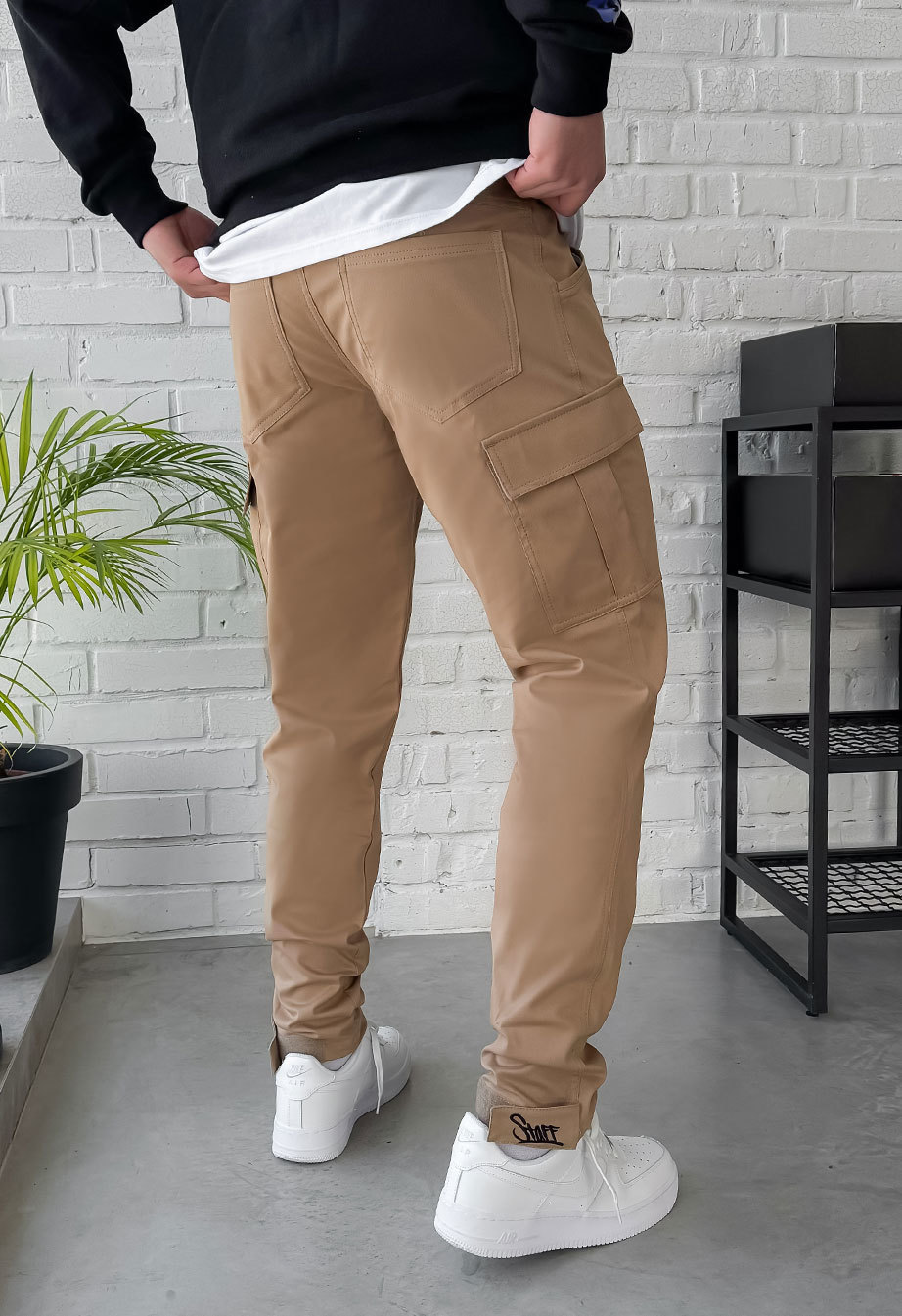 Spodnie Staff cargo beige TS